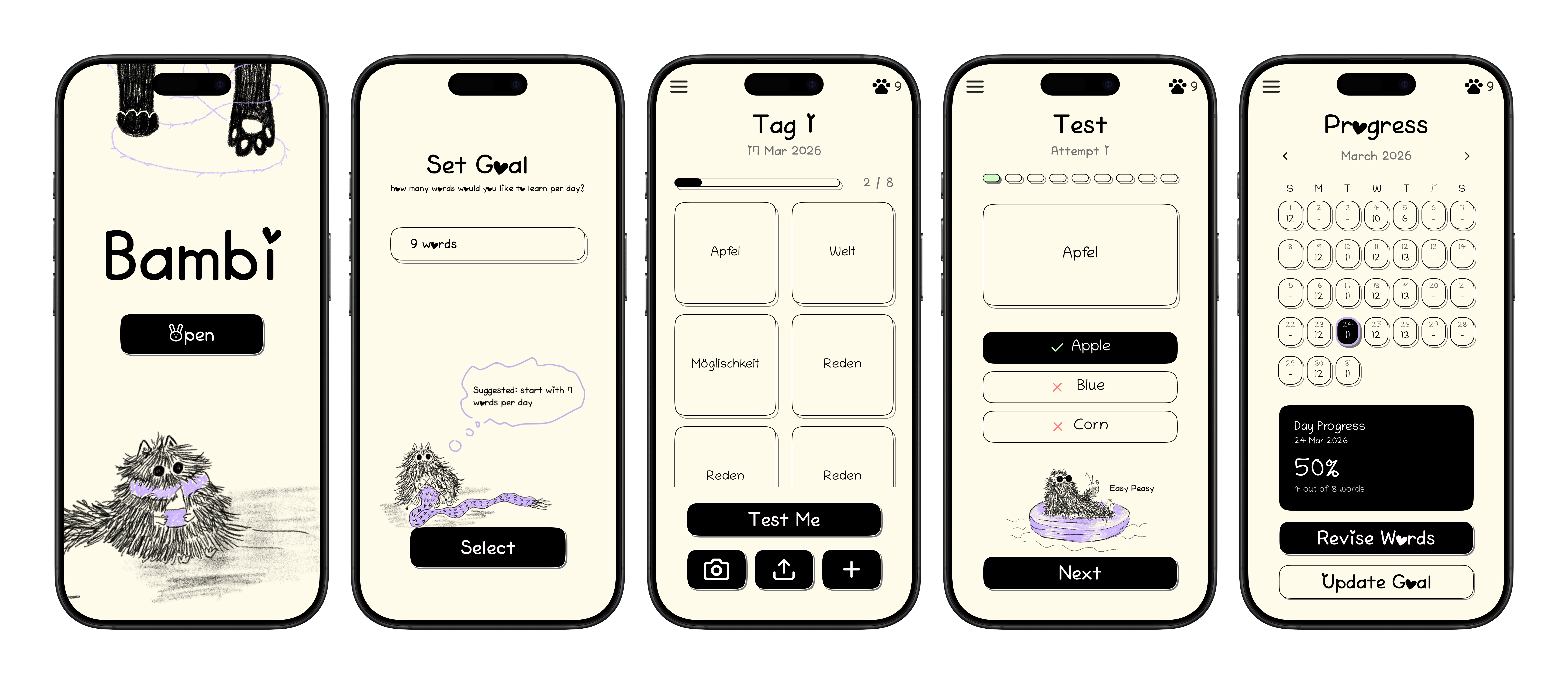 Bambi mobile design
